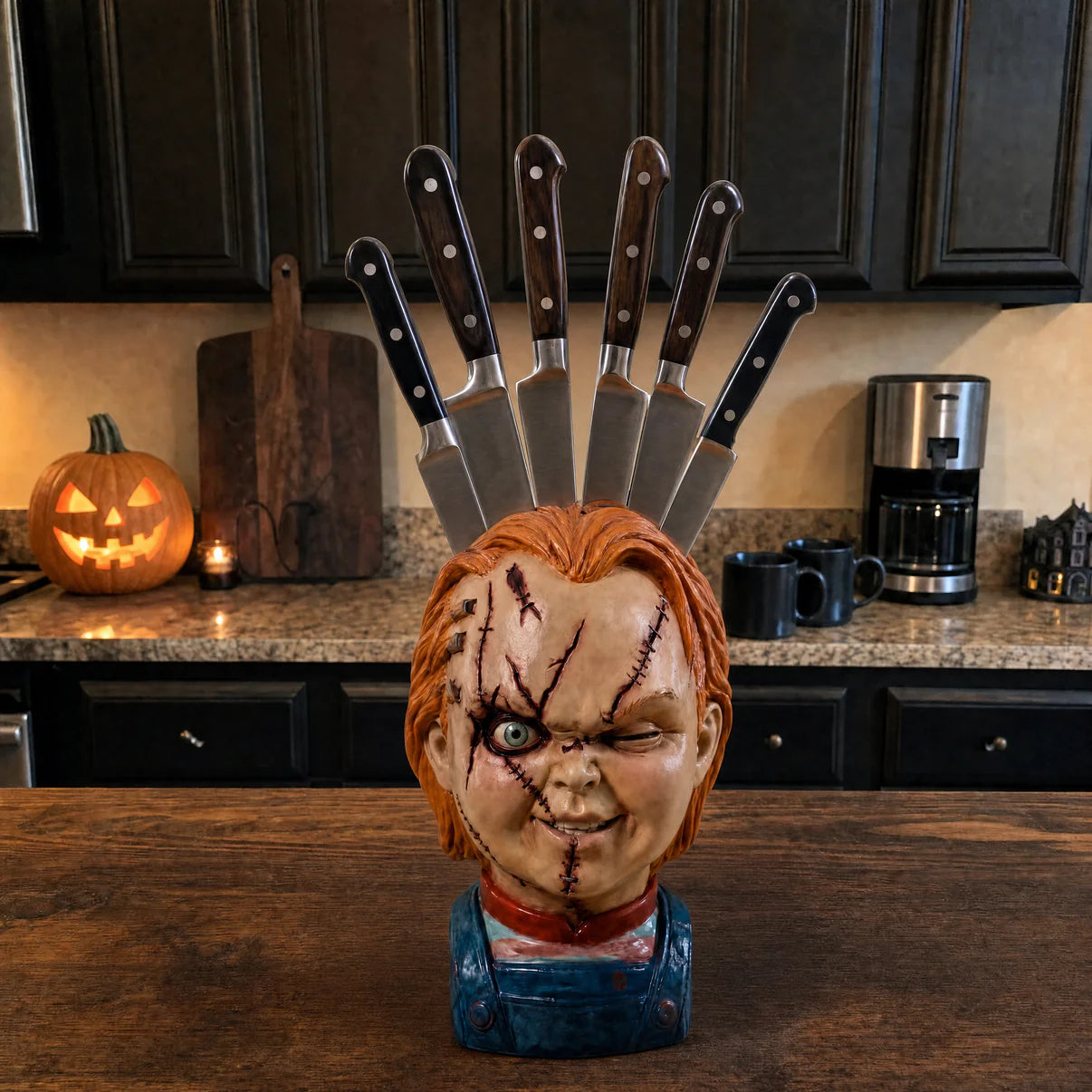 Horror Knife Blocks - HandCrafted By Me