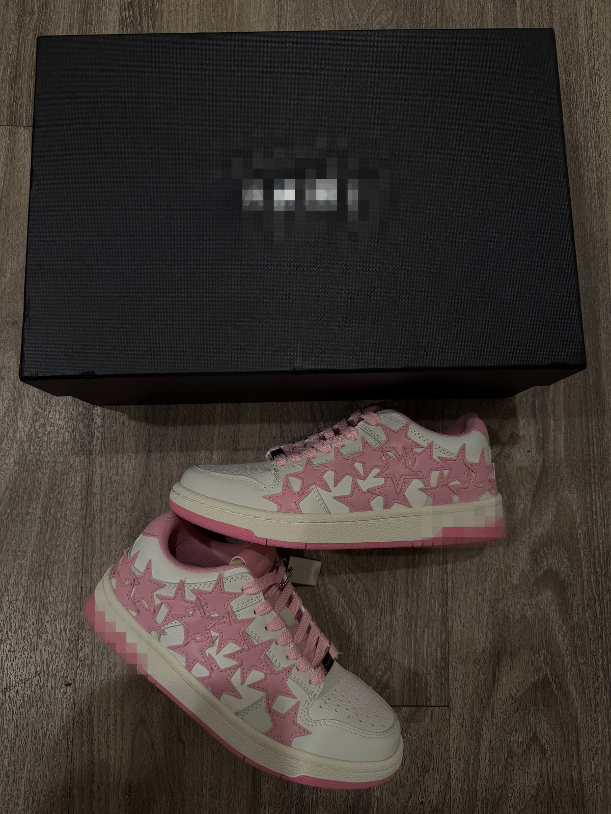 Ami Pink Star Crush Sneakers