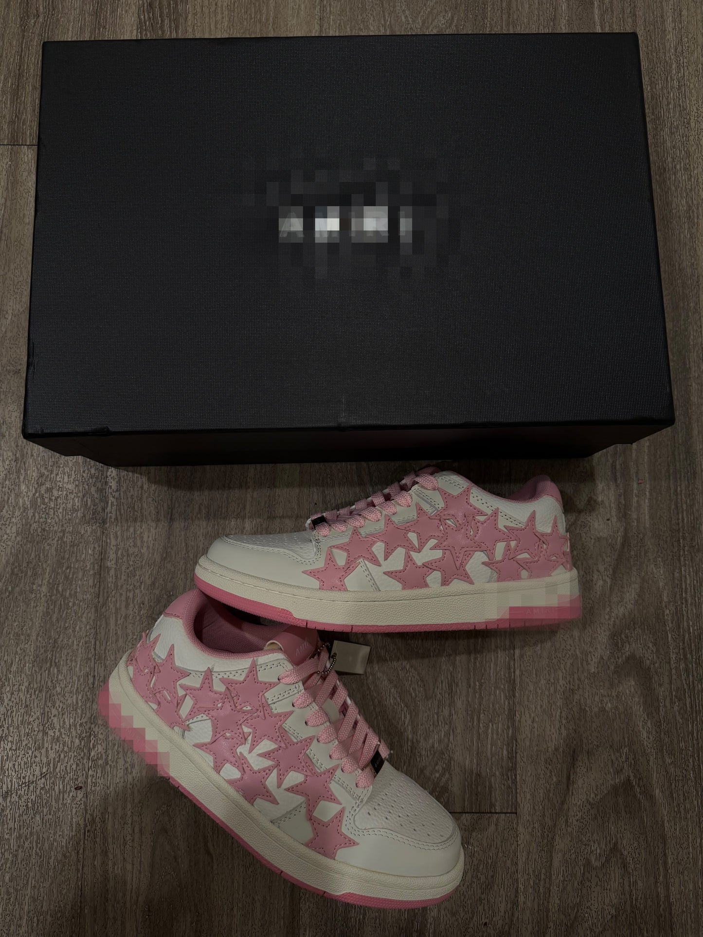 Ami Pink Star Crush Sneakers