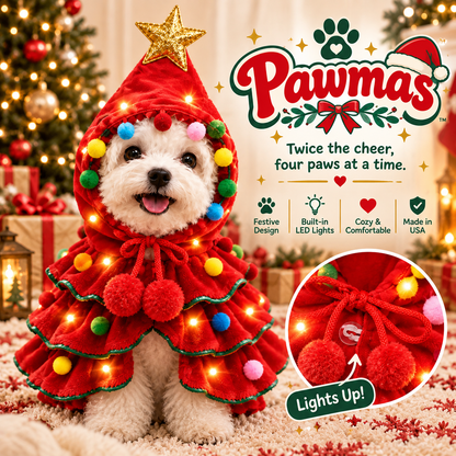 Pawmas - Christmas Tree Pet Costume