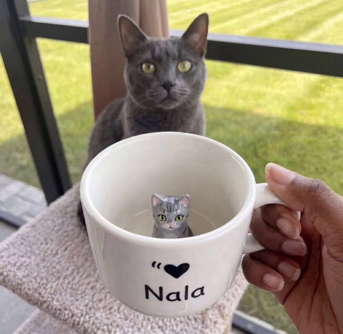 Handmade Custom Pet Figurine Mug