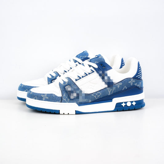 Blue White Vui Luxury Shoes ( Winter Edition)