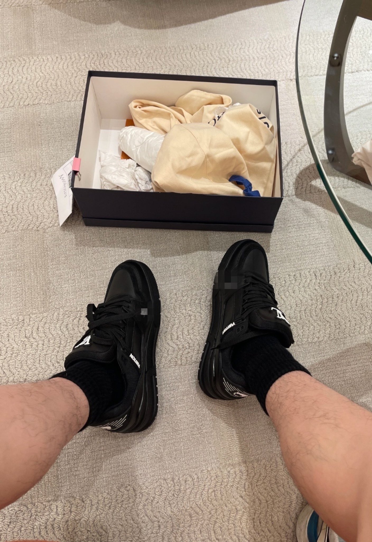 Black White Luxury Shoes