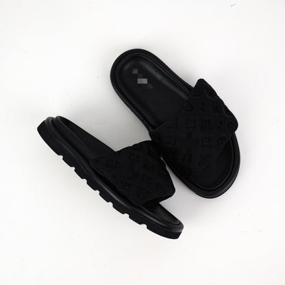 Black Vui Luxury Sandals