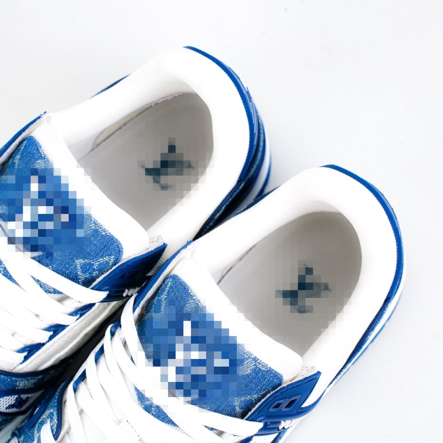 Blue White Vui Luxury Shoes ( Winter Edition)
