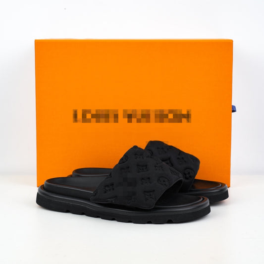 Black Vui Luxury Sandals