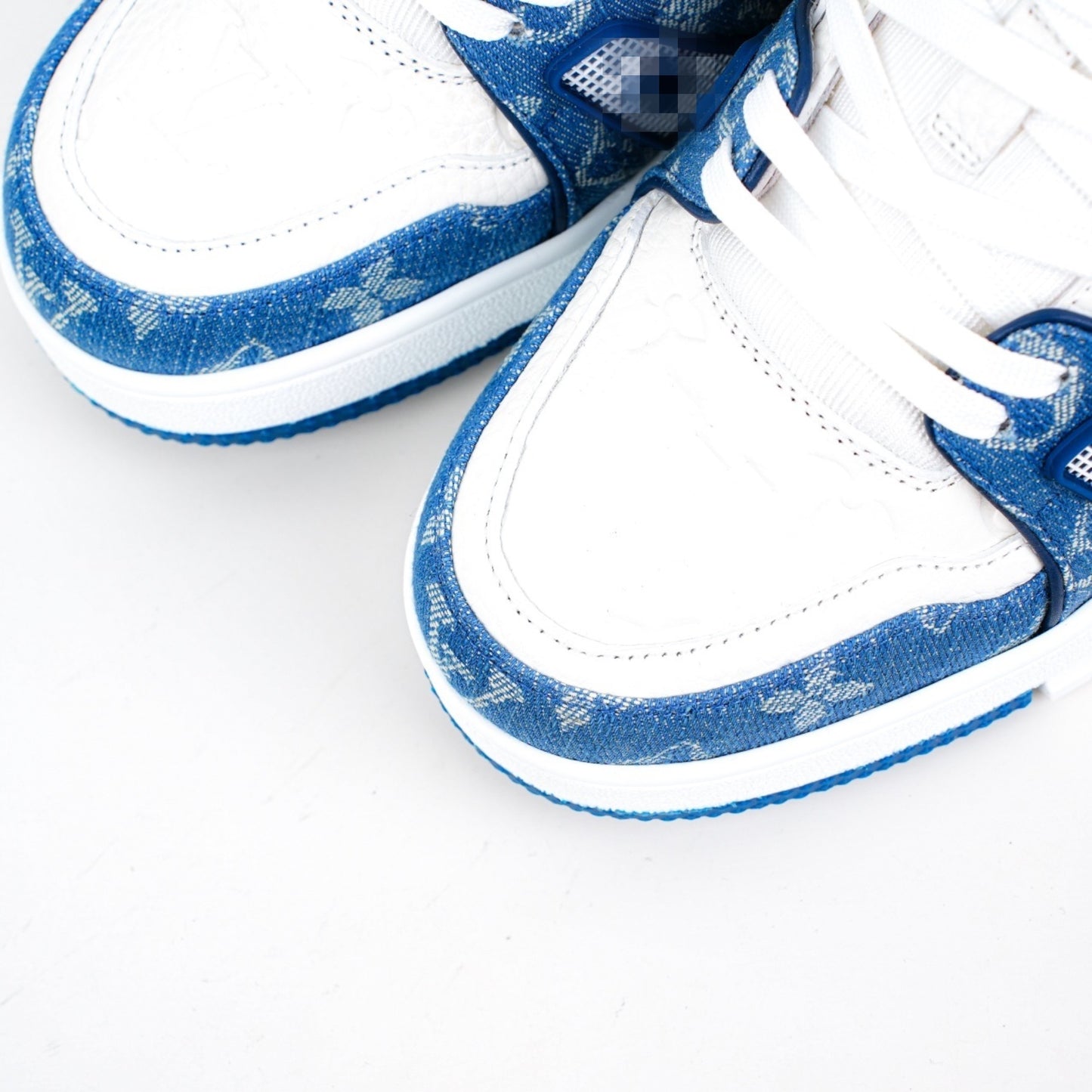 Blue White Vui Luxury Shoes ( Winter Edition)