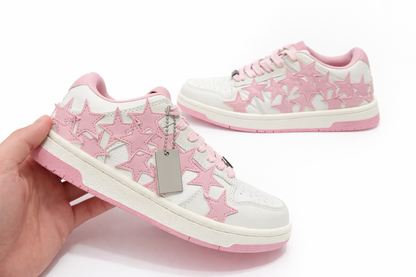 Ami Pink Star Crush Sneakers