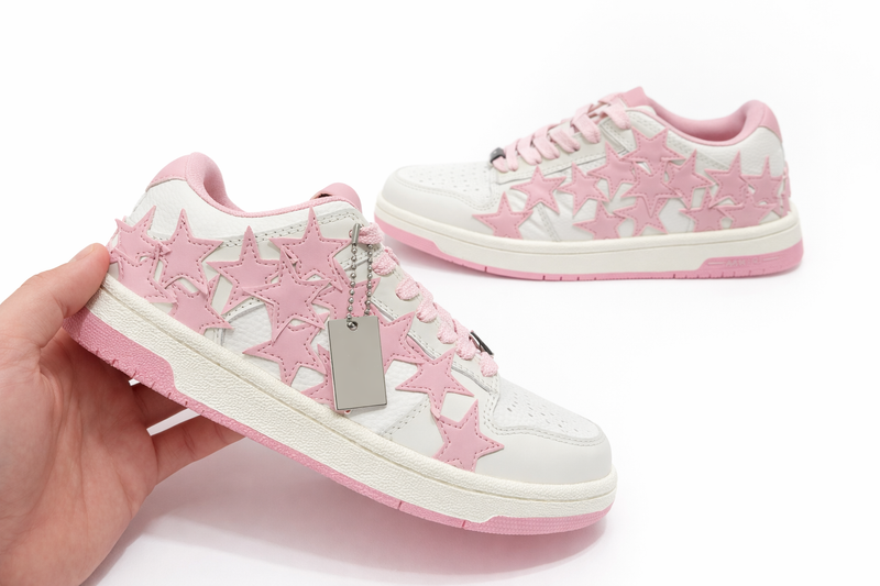 Ami Pink Star Crush Sneakers