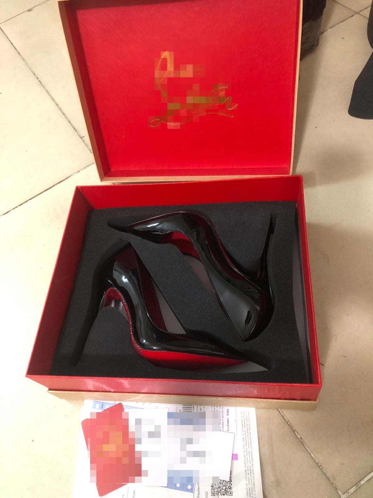Red Bottoms Heels (Sparkly)
