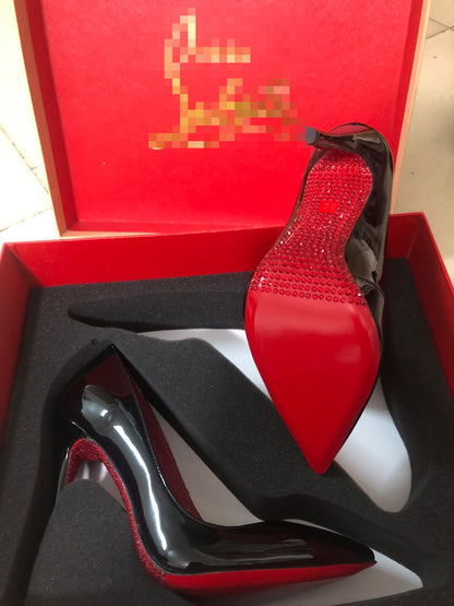 Red Bottoms Heels (Sparkly)