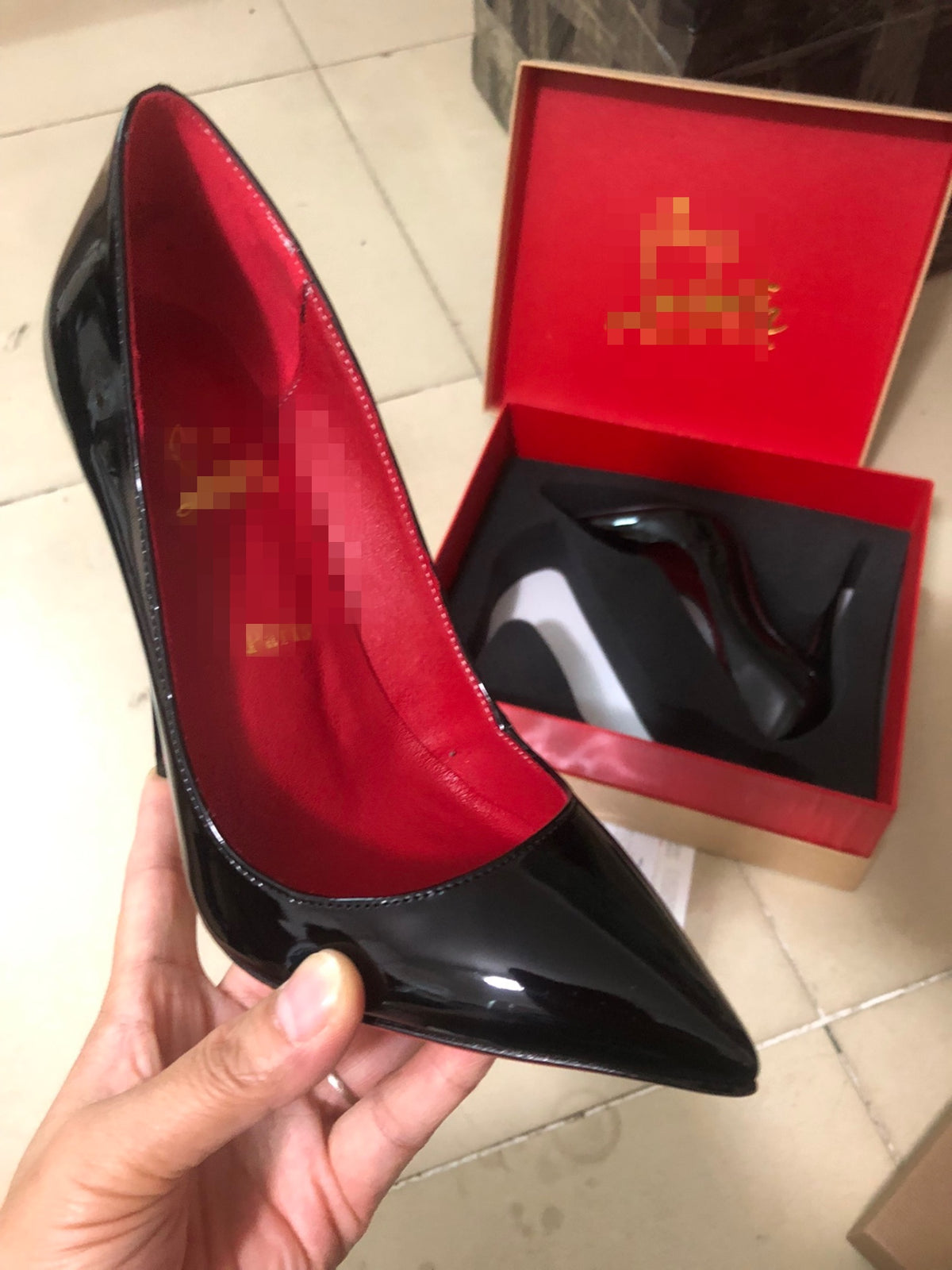 Red Bottoms Heels (Sparkly)