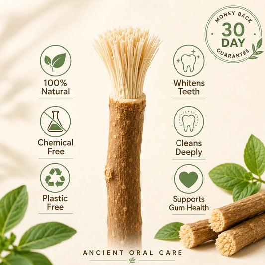 StickBrush Mint - Natural Luxora Toothbrush Stick
