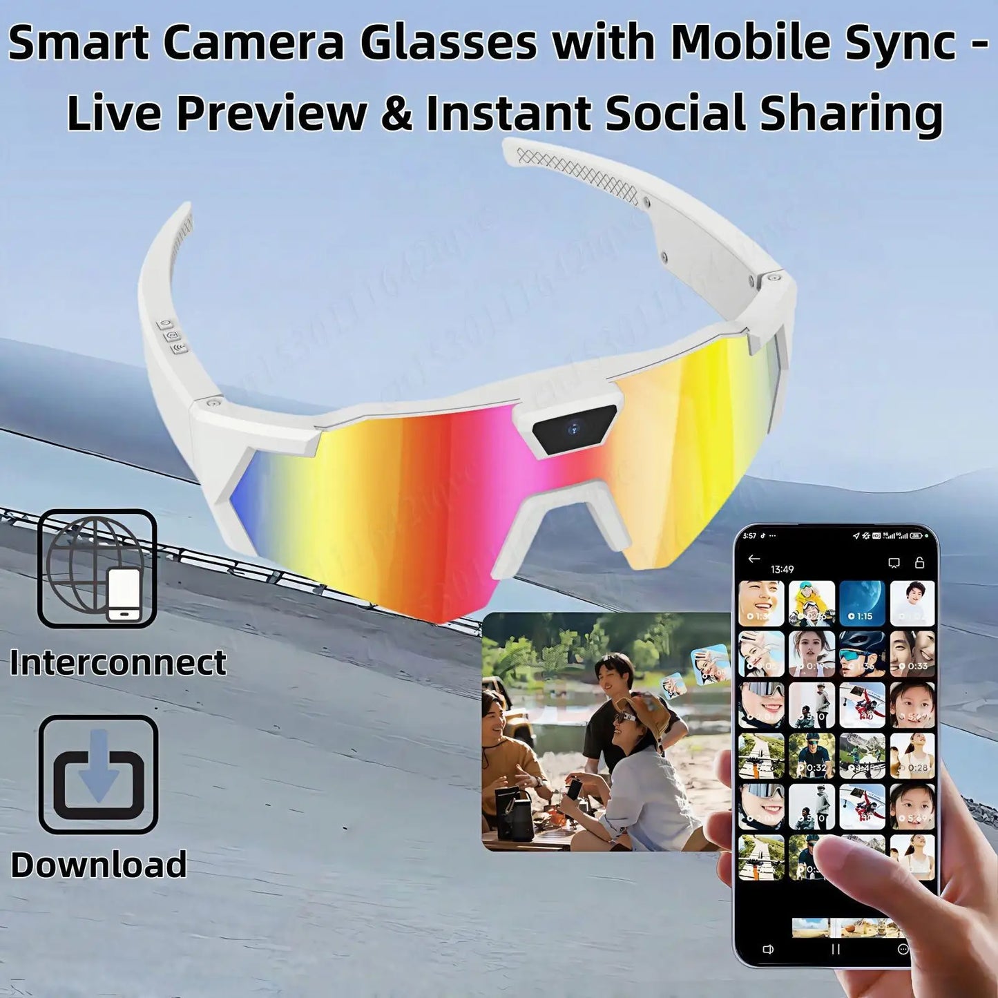 Luxora KickShot 4K Glasses