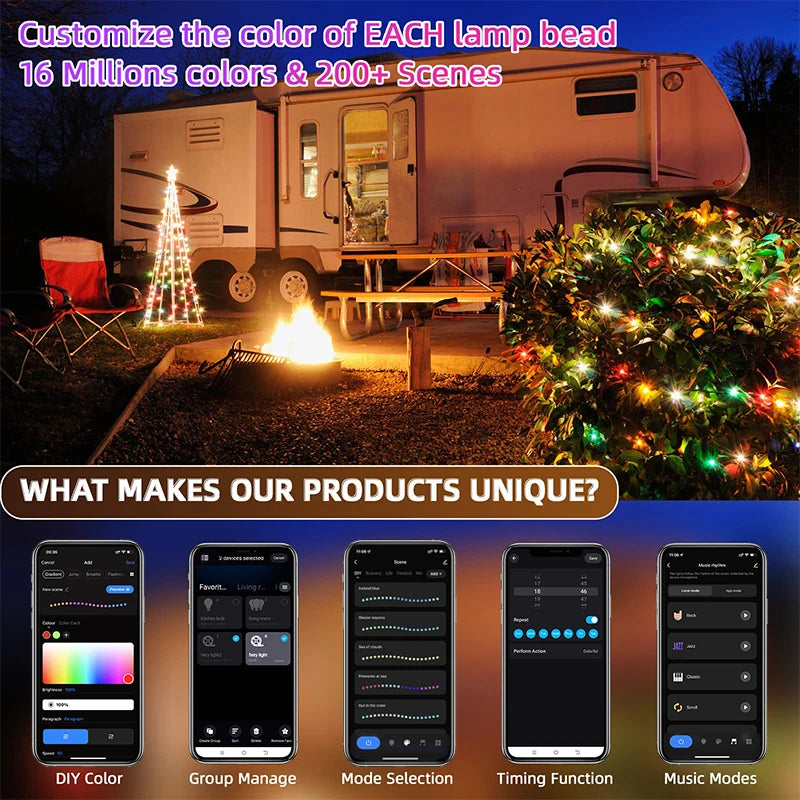 MerryLume - Smart Animated Christmas Lights
