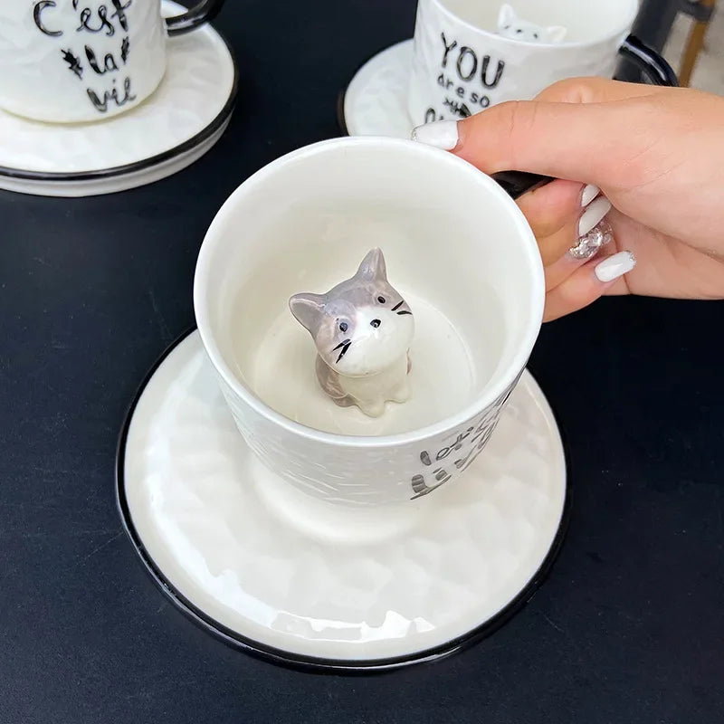 Handmade Custom Pet Figurine Mug