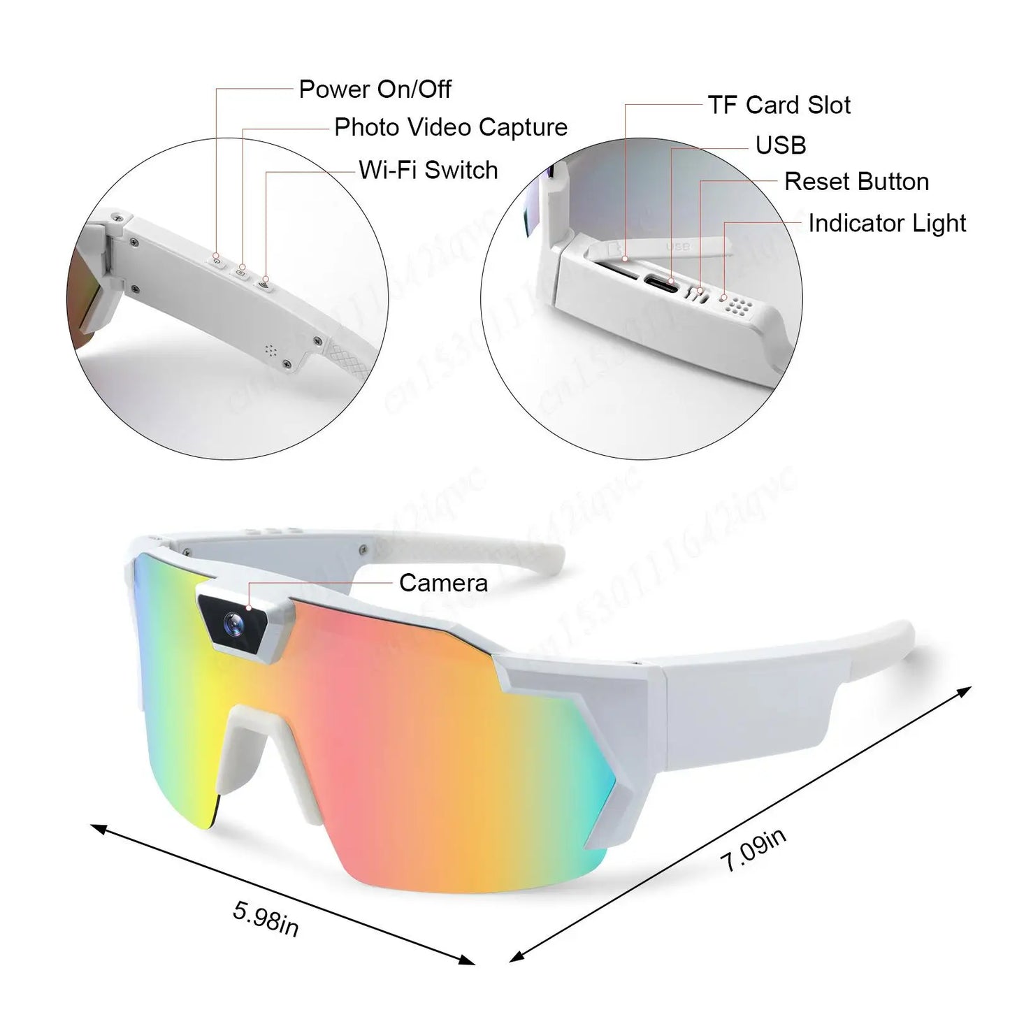 Luxora KickShot 4K Glasses